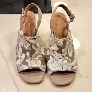 ALEX+ALEX Embroidered Slingback Mules Women’s size 7.5 gently worn, preowned